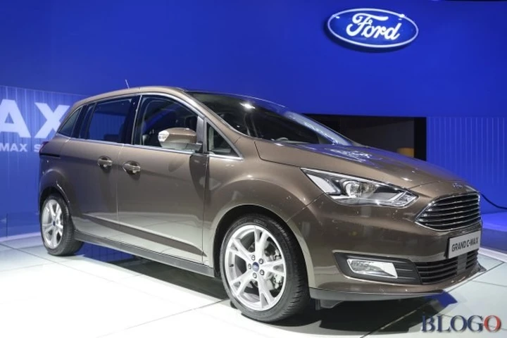 Nuova Ford C-Max al Salone di Parigi 2014 Live