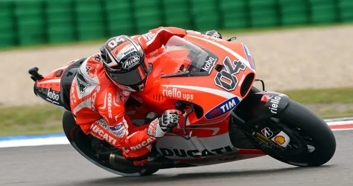 Dovizioso al Sachsenring con la versione evoluta della Desmosedici