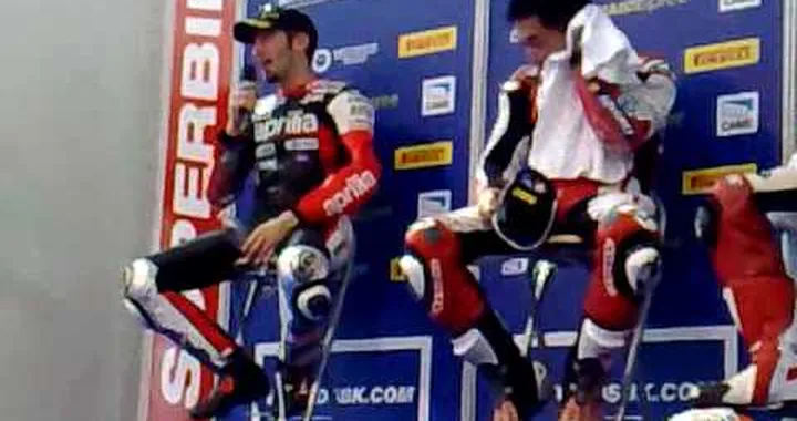 27092009196 Imola SBK intervista Biaggi post gara 1