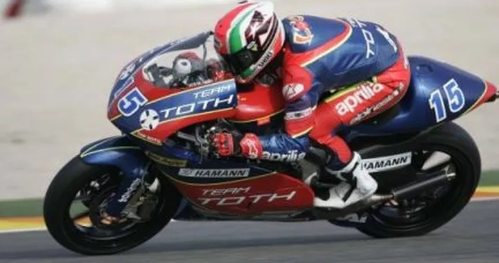 Test di Jerez: Roberto Locatelli in sella alla Gilera