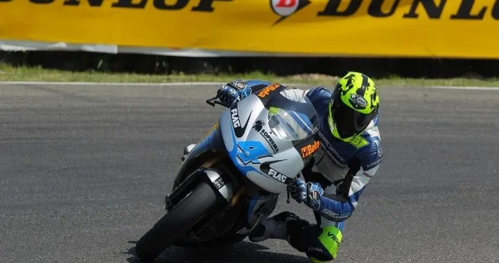 Test Dunlop: con la Moto2 a Castelletto di Branduzzo