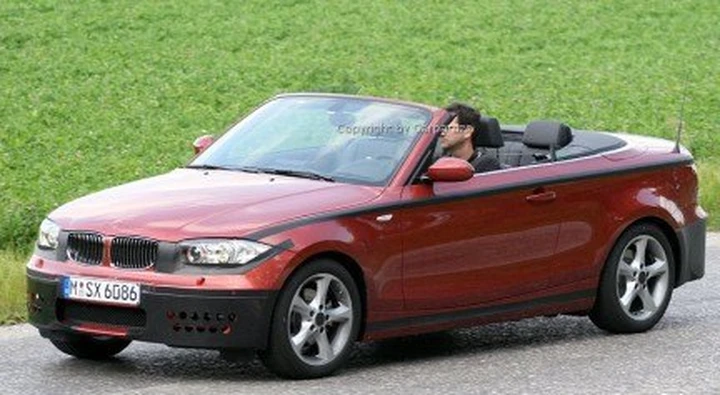 BMW Serie 1 Cabrio - foto spia