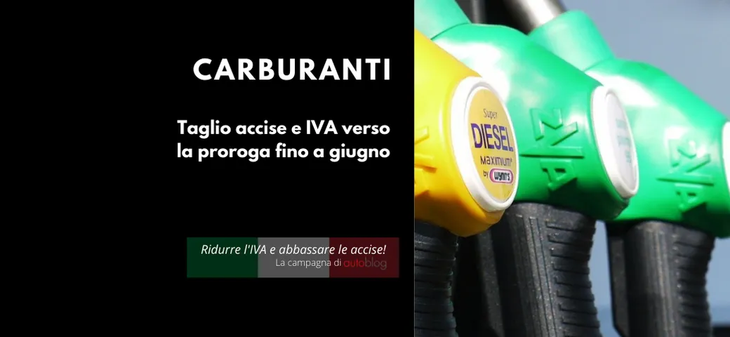 Carburanti, taglio delle accise: allo studio la proroga fino a giugno