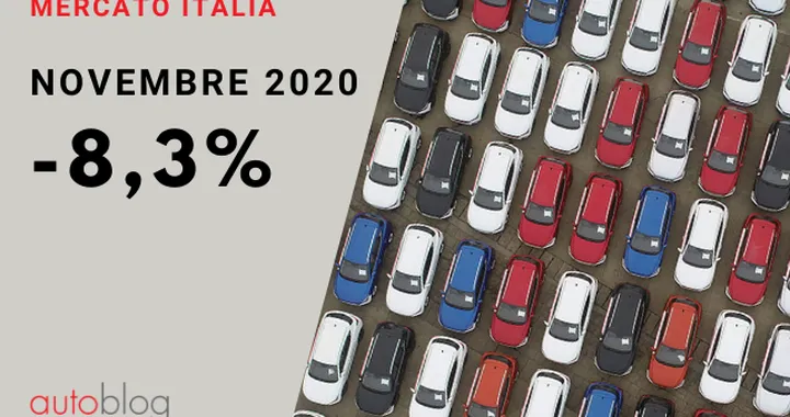 Mercato Italia: novembre ancora negativo, ecco le 10 auto più vendute