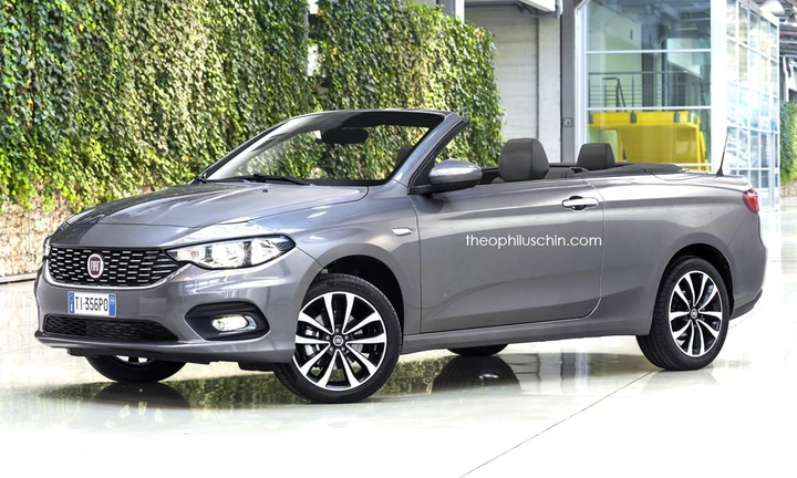 Fiat Tipo Cabrio: il render