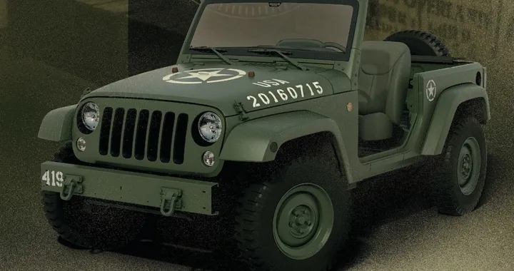 Jeep Wrangler 75th Salute Concept