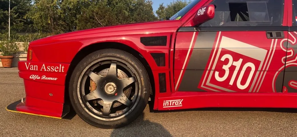 Alfa Romeo 75 IMSA al Salone Auto e Moto d'Epoca di Padova 2019