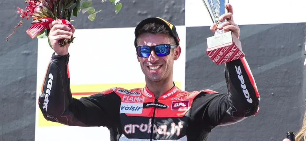 Melandri a podio in Australia: 