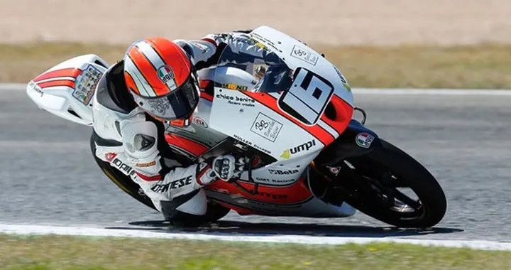 Luca Marini e Andrea Migno con il Team Aspar nel CEV