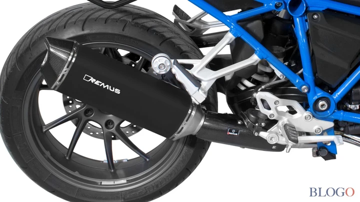 Silenziatore Remus Black Hawk per BMW R 1200 RS