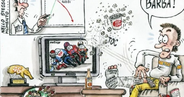 Valentino Rossi torna presto!