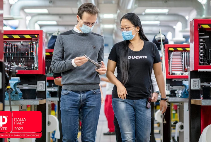 Ducati, Top Employer per il nono anno
