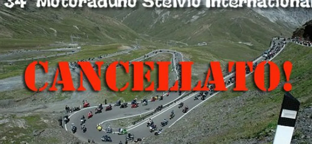 Secondo annullamento del Motoraduno dello Stelvio