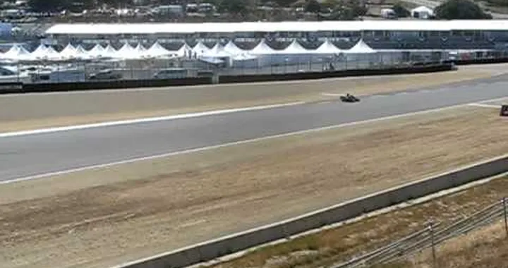 Rossi lays the smack down at Laguna Seca