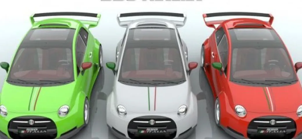 Lazzarini Design Studio 550 Italia: sotto al cofano c'è un V8 Ferrari!