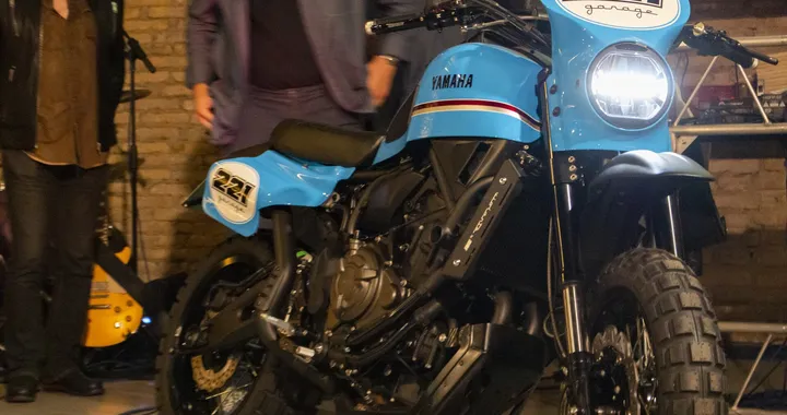 Violante, la special by Garage 221 su base Yamaha XSR 700