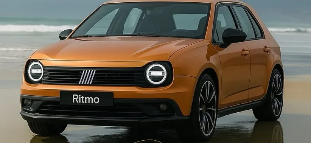 Nuova Fiat Ritmo, un render che fa sognare i nostalgici: che look