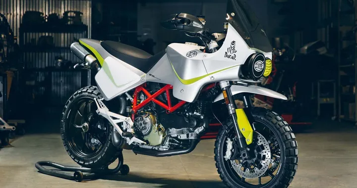 Ducati "Dakar Rally" by Walt Siegl: la Hypermotard con il Mal d'Africa