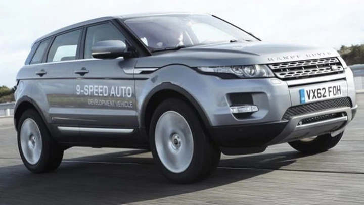 Range Rover Evoque: la 9 marce in video