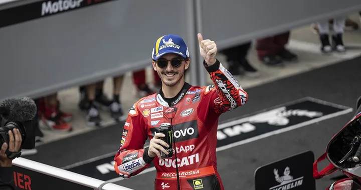 MotoGP, Bagnaia: "È stato un bellissimo weekend"