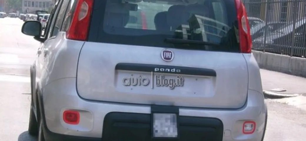 Fiat Panda 4x4: le foto spia di un nostro lettore