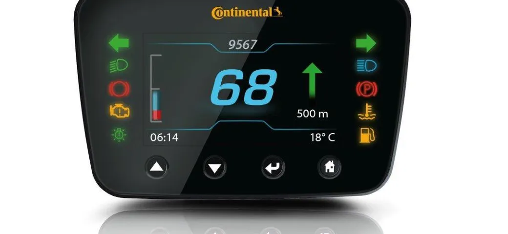 Continental: strumentazione per scooter e moto