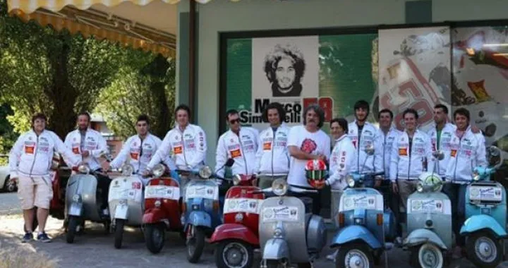 Road To London For Sic, viaggio in Vespa per Marco