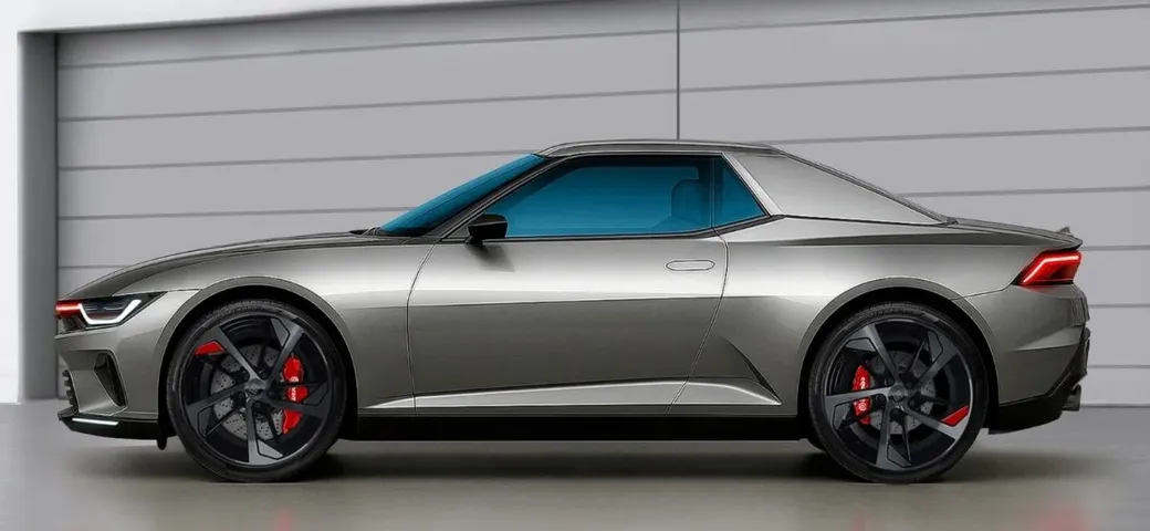 Fiat X1/9, il render che ci porta la sportiva ai giorni nostri
