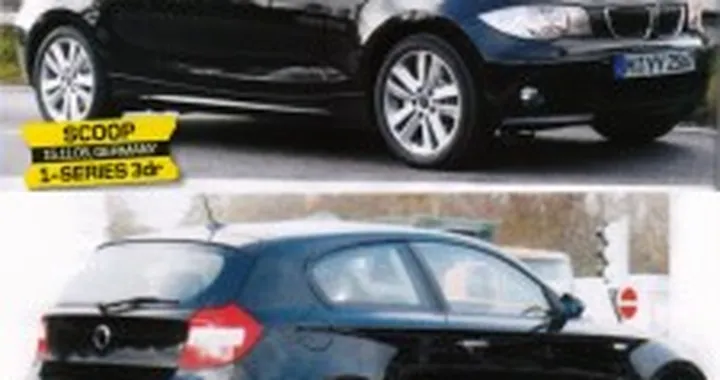 BMW Serie 1 tre porte - smascherata