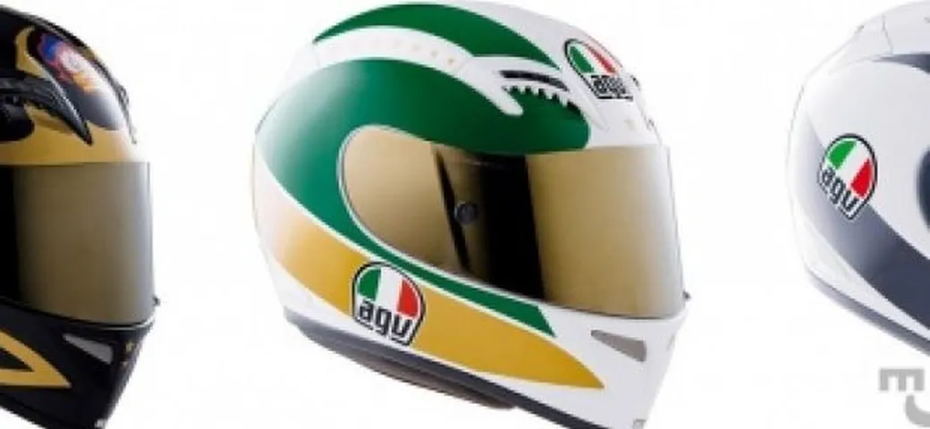 AGV T-2 Replica dei Campionissimi Giacomo Agostini, Barry Sheene e Algel Nieto