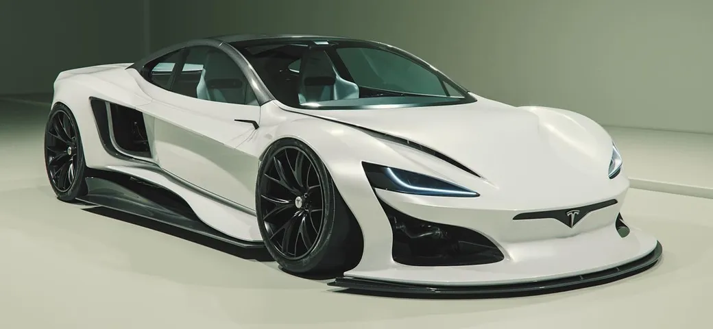 Tesla Roadster Precept Concept: che stile!