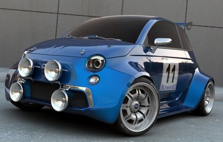 Photoshop scatenato: nuova Fiat 500 Rally