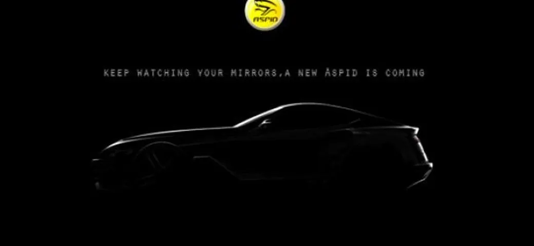 Aspid: primo teaser di un nuovo modello