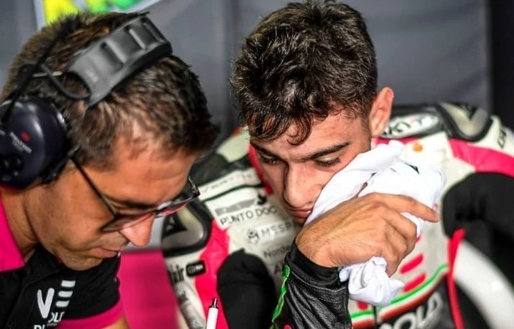 Moto3 Losail fine test, la “sberla” di Filip Salac!