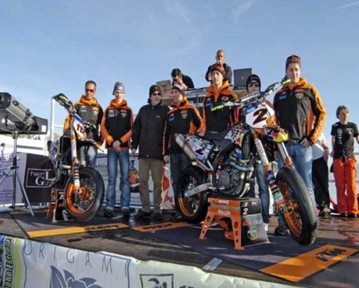 KTM Italia Team Miglio: presentazione tra le nevi
