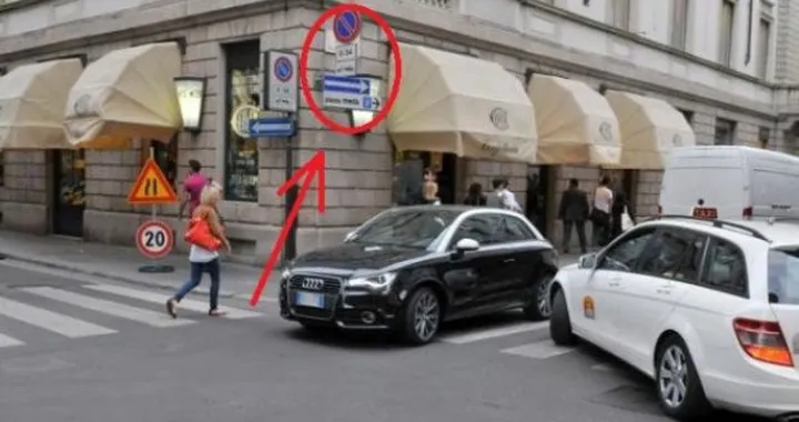 Milan, Allegri: in divieto di sosta e contromano nel centro di Milano