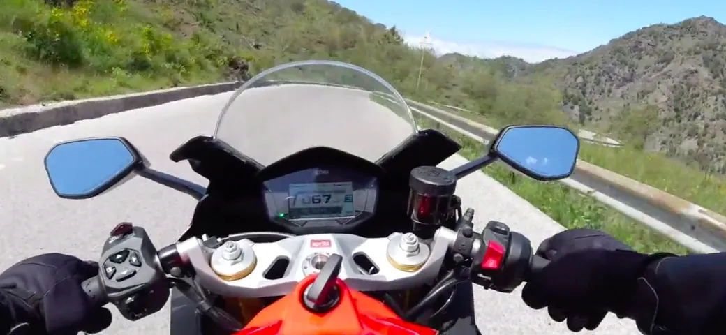 Aprilia RS 660, la video-prova