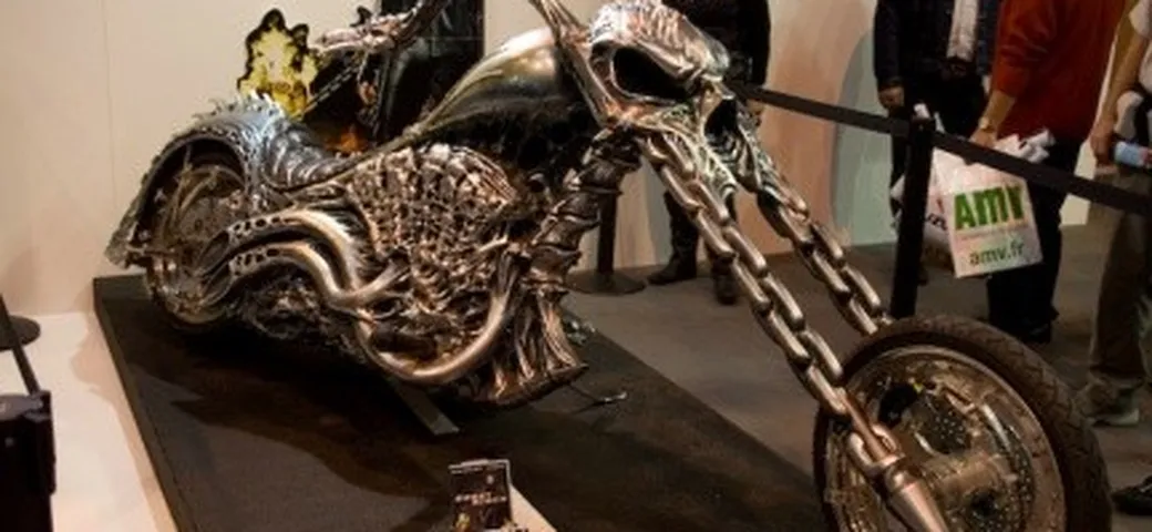 La moto di Ghost Rider