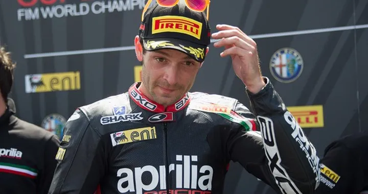 SBK, Aprilia: Guintoli in forse per Mosca