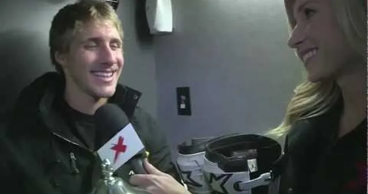 Justin Barcia - 2012 St. Louis Supercross - Post Race interview