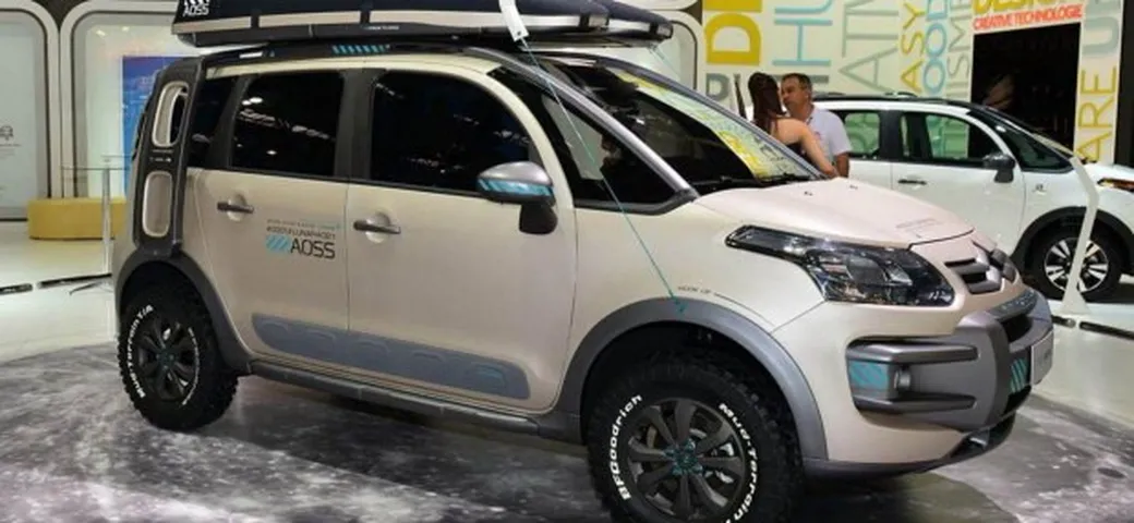 Citroen C3 AirCross Lunar Concept al Salone di San Paolo 2014