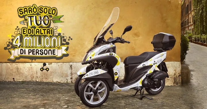 Zig Zag: a Roma lo sharing con 400 scooter
