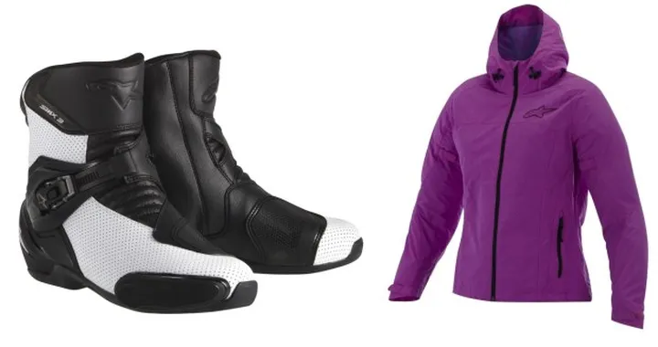 Alpinestars: stivale S-MX3 e Stella Tornado Air Jacket