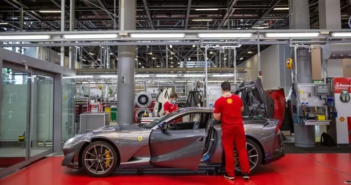 Ferrari: tamponi rapidi per i dipendenti contro il covid 19