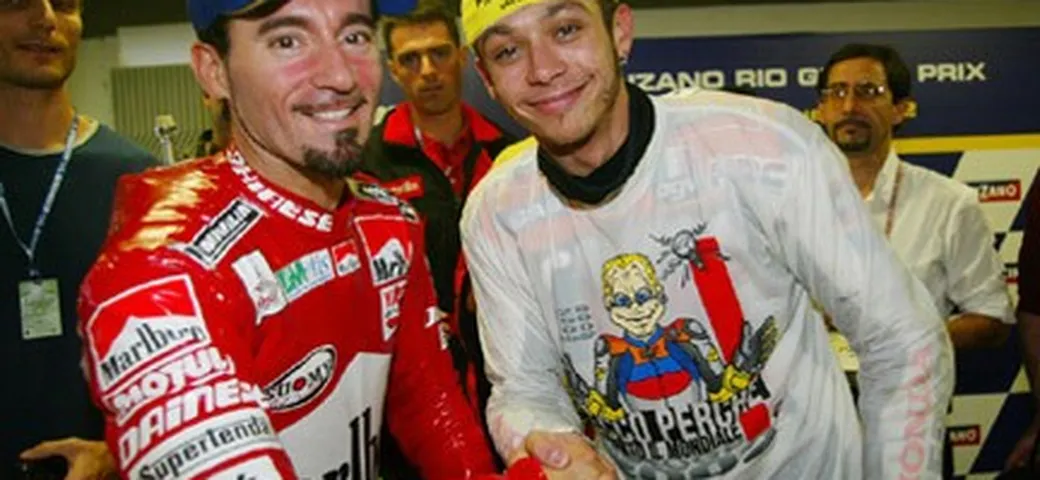 Rossi ha portato fortuna a Biaggi