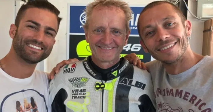 Kevin Schwantz: compleanno al Ranch di Valentino Rossi