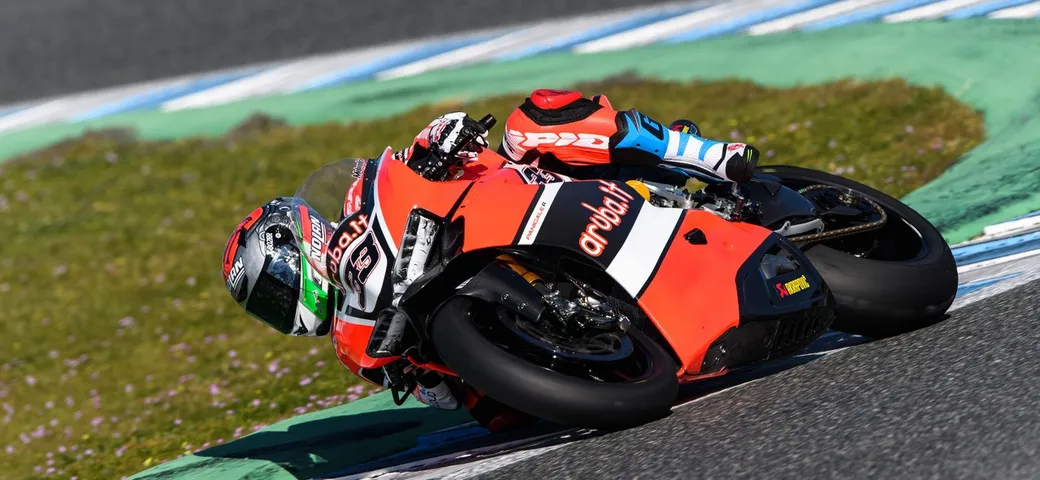 SBK Test Jerez, Ducati: Melandri davanti a Davies