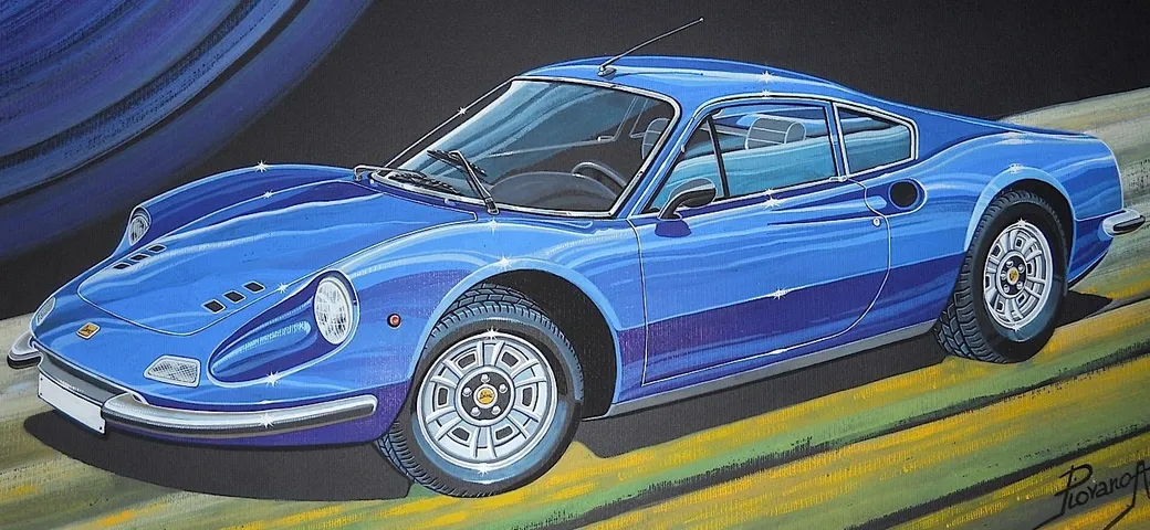 Le Ferrari disegnate da Antonio Piovano