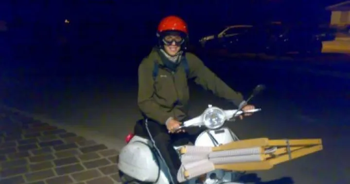 Foto del giorno: Vespa Ciak Azione