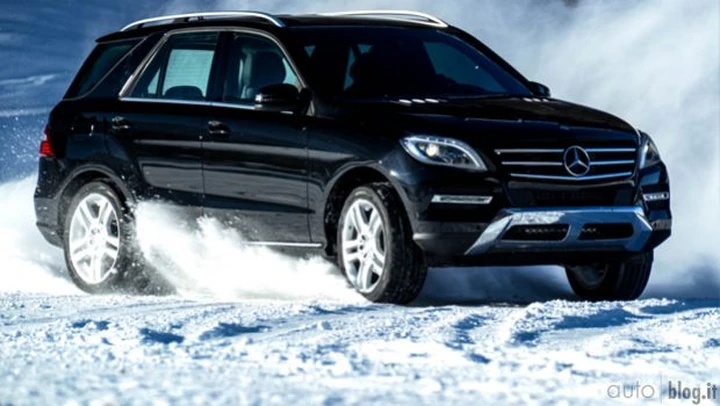 Mercedes ML: lo Special Test a Livigno